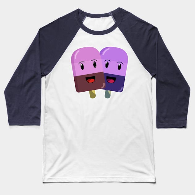 Icecream Brother Baseball T-Shirt by thearkhive